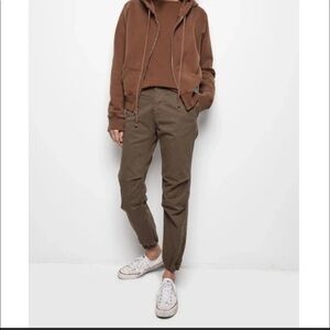 EUC Nili Lotan mahogany military joggers